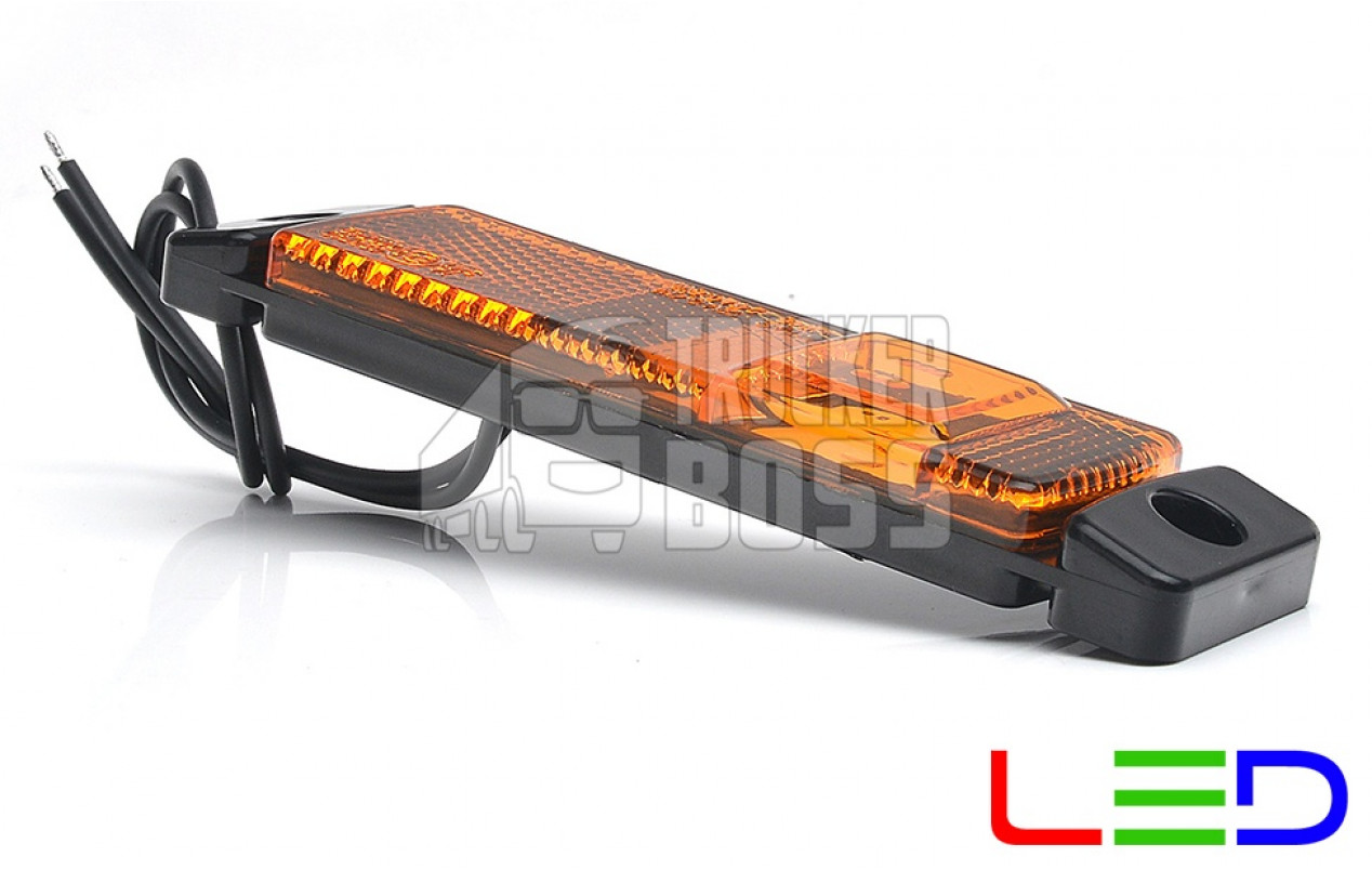 Фонарь габаритный KRONE Желтый 12-24v LED WAS