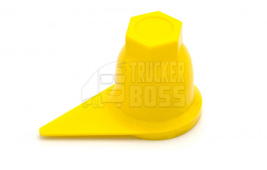 Колпачок пластиковый на гайку 32 Желтый Стрелка