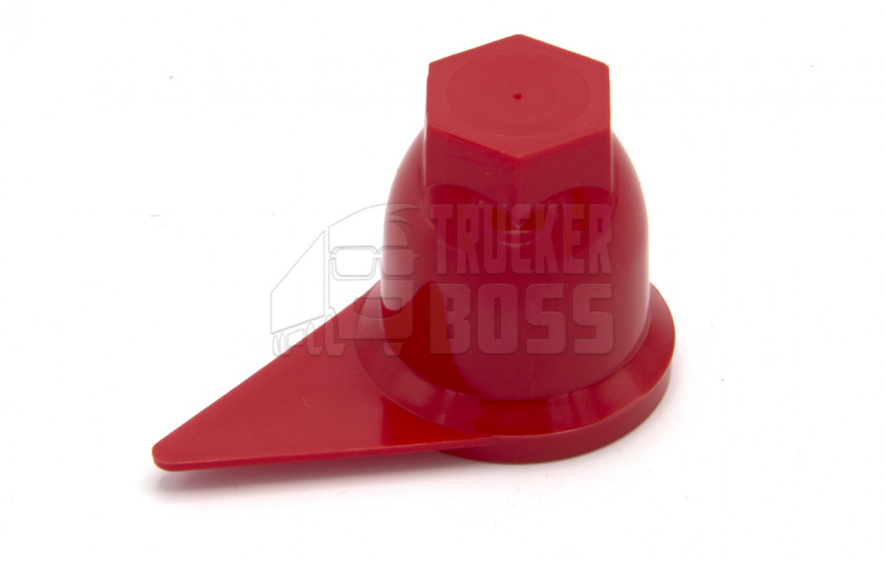 Колпачок пластиковый на гайку 32 Красный Стрелка