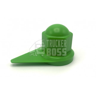 Ковпачок пластиковий на гайку 27 Зелений Стрілка