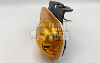 Габаритный фонарь Желтый 24v 2 стороны LED
