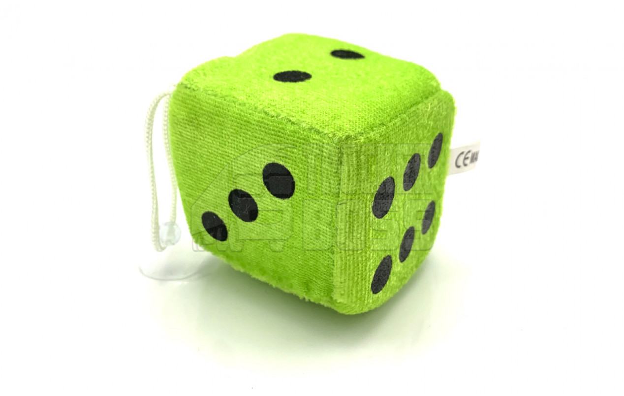 Кубик мягкий на присоске 4х4 Зеленый