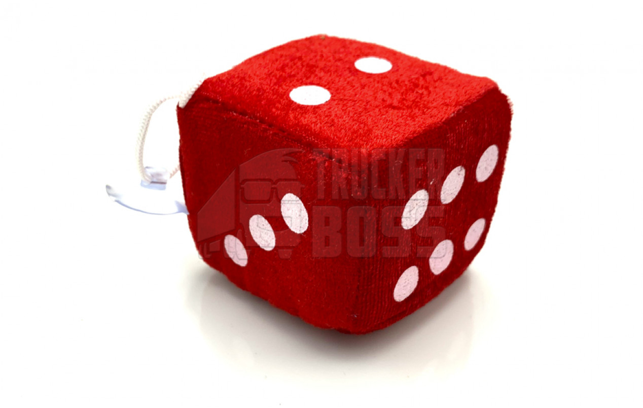 Кубик мягкий на присоске 4х4 Красный
