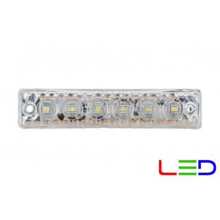 Габаритный фонарь белый 24v LED Carmos