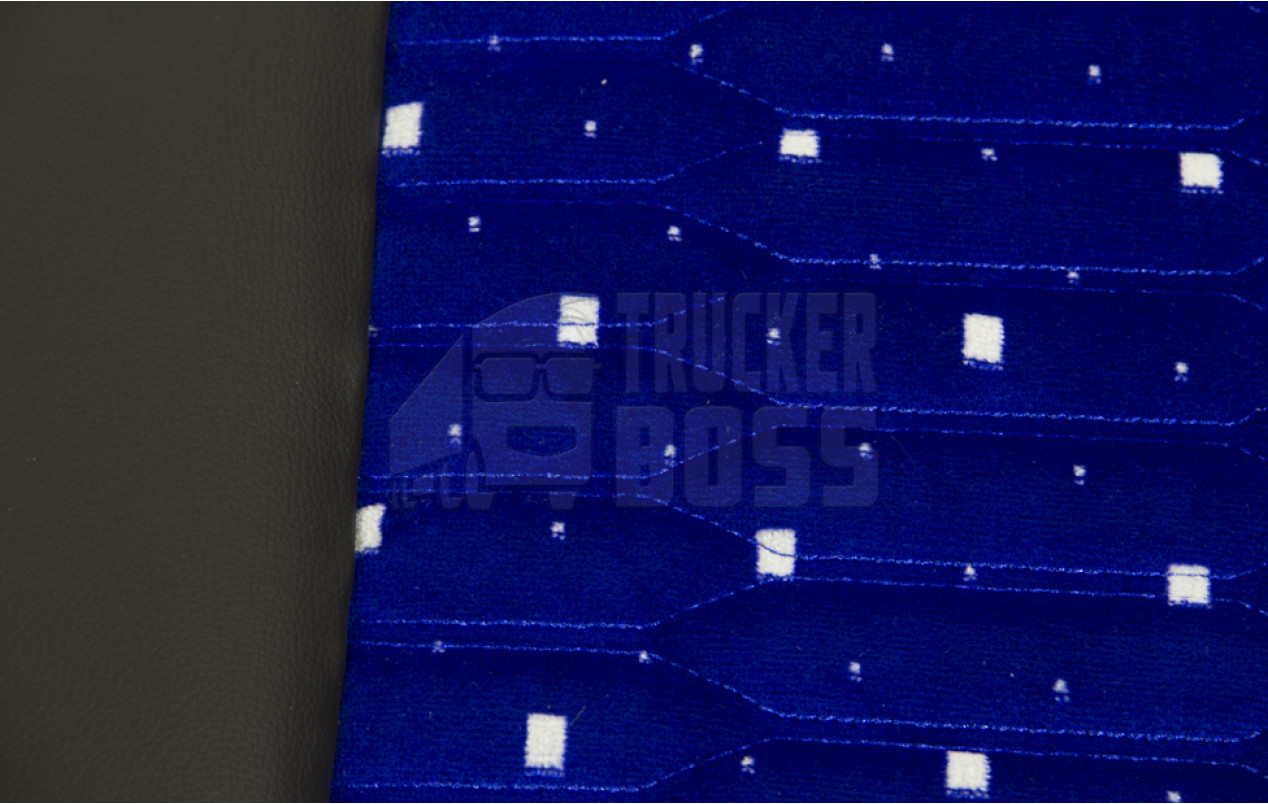 Чехлы на сиденье KADİFE DAF XF 95-105 Синие