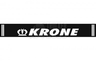 Брызговик резиновый на задний бампер с надписью "KRONE" 2400*350мм
