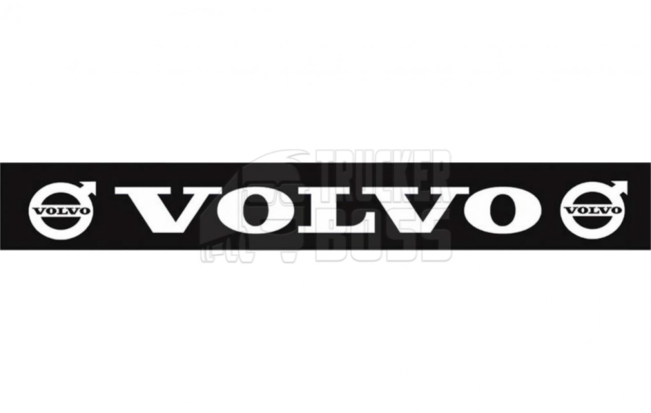 Бризковик гумовий на задній бампер з написом "VOLVO" 2400*350мм