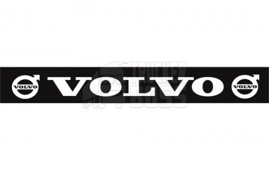 Брызговик резиновый на задний бампер с надписью "VOLVO" 2400*350мм