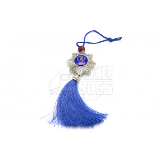 Декоративний елемент "китиця" орден, зірка SCANIA Синій
