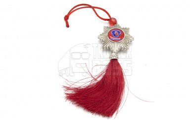 Декоративний елемент "китиця" орден, зірка SCANIA Червоний
