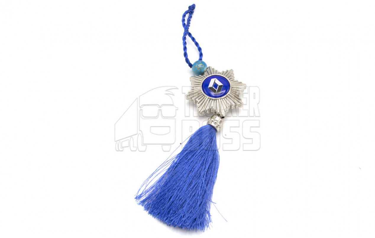 Декоративний елемент "китиця" орден, зірка RENAULT Синій