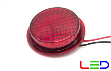 Вставка в габарит прицепа красная LED 12-24v CARMOS