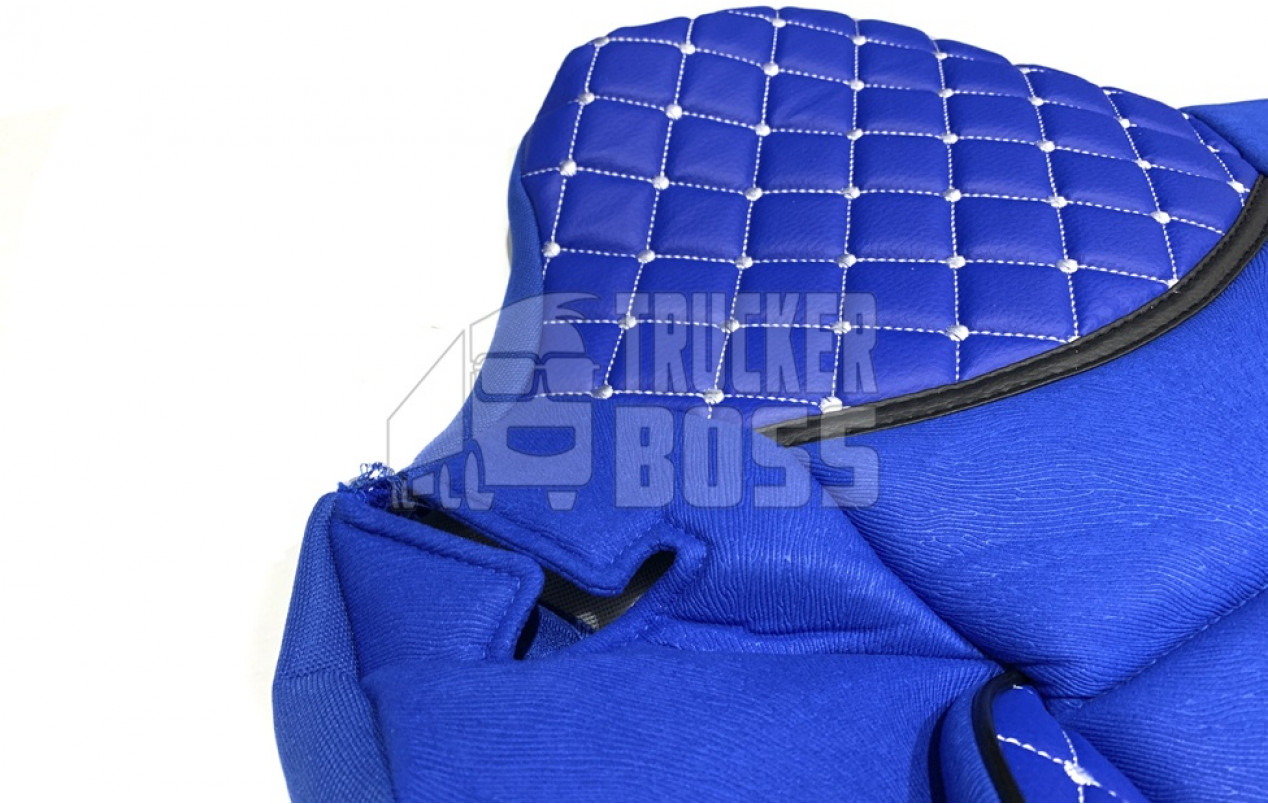 Чехлы на сиденье RENAULT T430-460 Синие