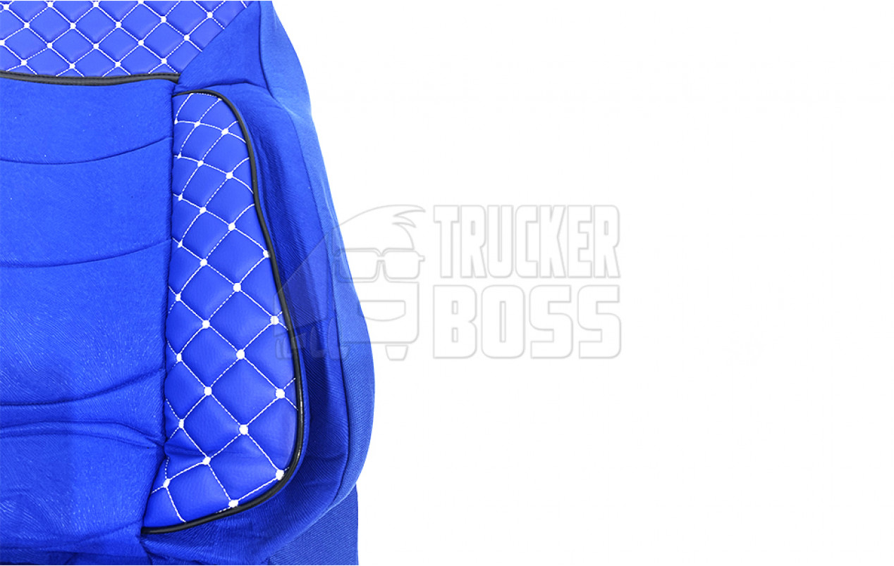 Чехлы на сиденье TRUCKER BOSS RENAULT PREMIUM 400-420 Синие