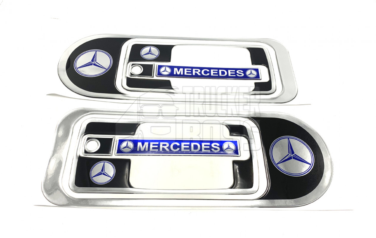 Декоративна наклейка Mercedes на ручці дверей