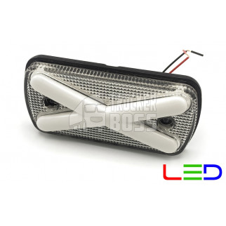 Габаритный фонарь Неон Белый 12-24v LED BAD