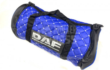 Сумка з логотипом "DAF" Синя з екошкіри 500х230