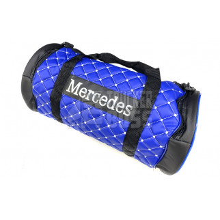 Сумка с логотипом "MERCEDES" Синяя из экокожи 500х230