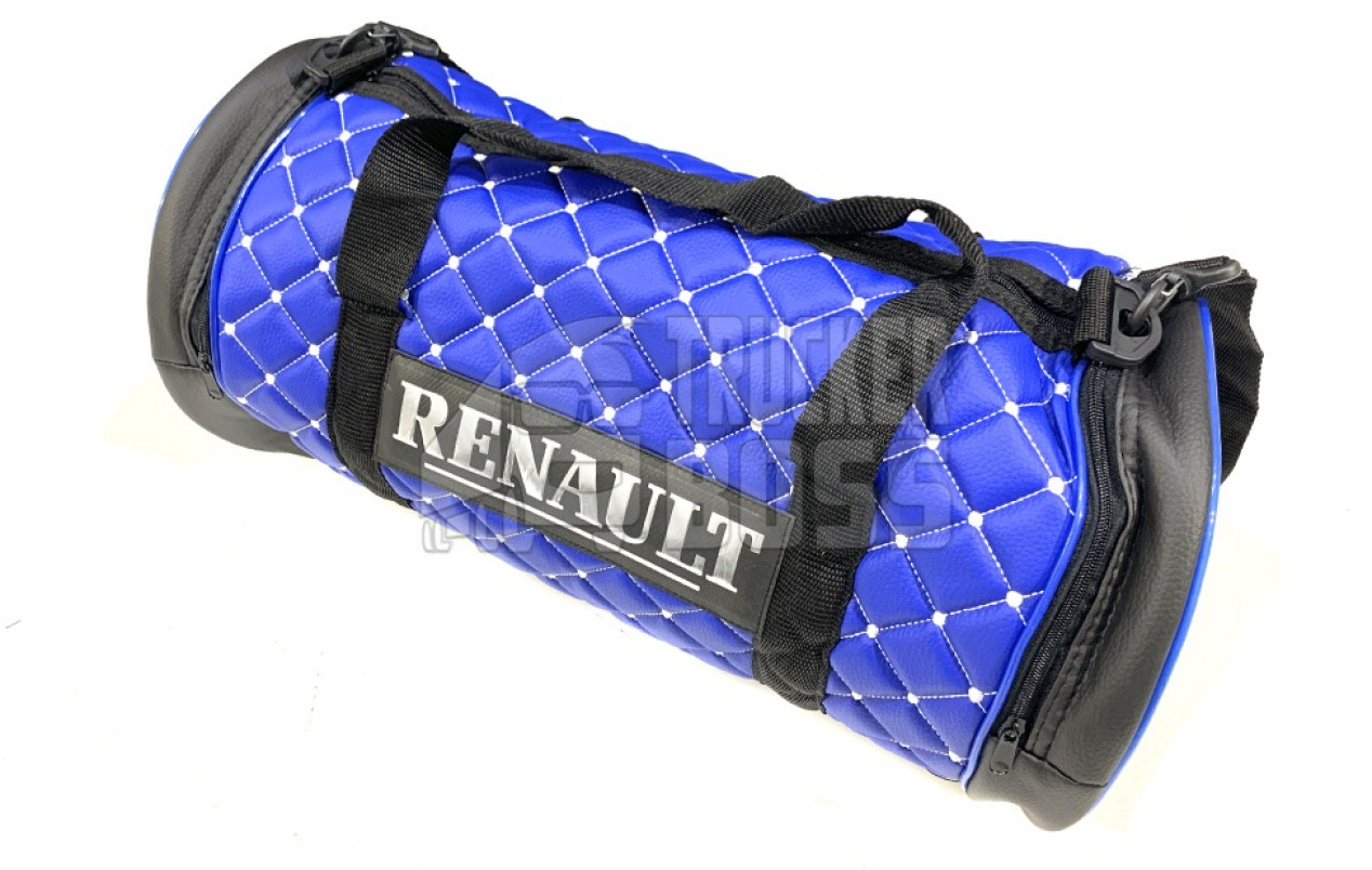 Сумка с логотипом "RENAULT" Синяя из экокожи 500х230