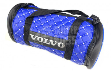 Сумка з логотипом "VOLVO" Синя з екошкіри 500х230