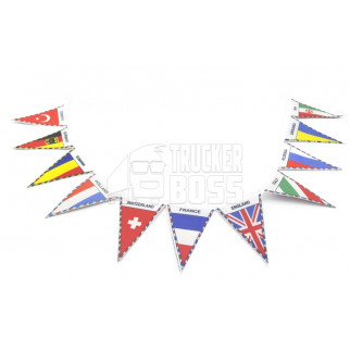 Флажки декор "Флаги стран"