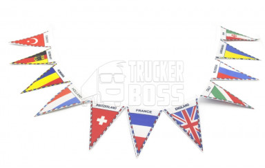 Флажки декор "Флаги стран"