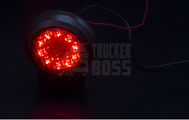 Габаритный фонарь светодиодный Красный 12-24v 10LED FR