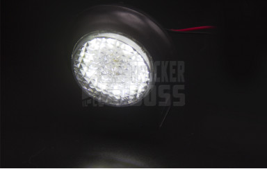 Габаритный фонарь светодиодный Белый 12-24v 10LED FR