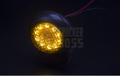 Габаритный фонарь светодиодный Желтый 12-24v 10LED FR