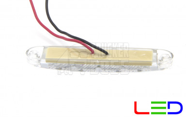 Габаритный фонарь Белый 12-24v 10LED FR
