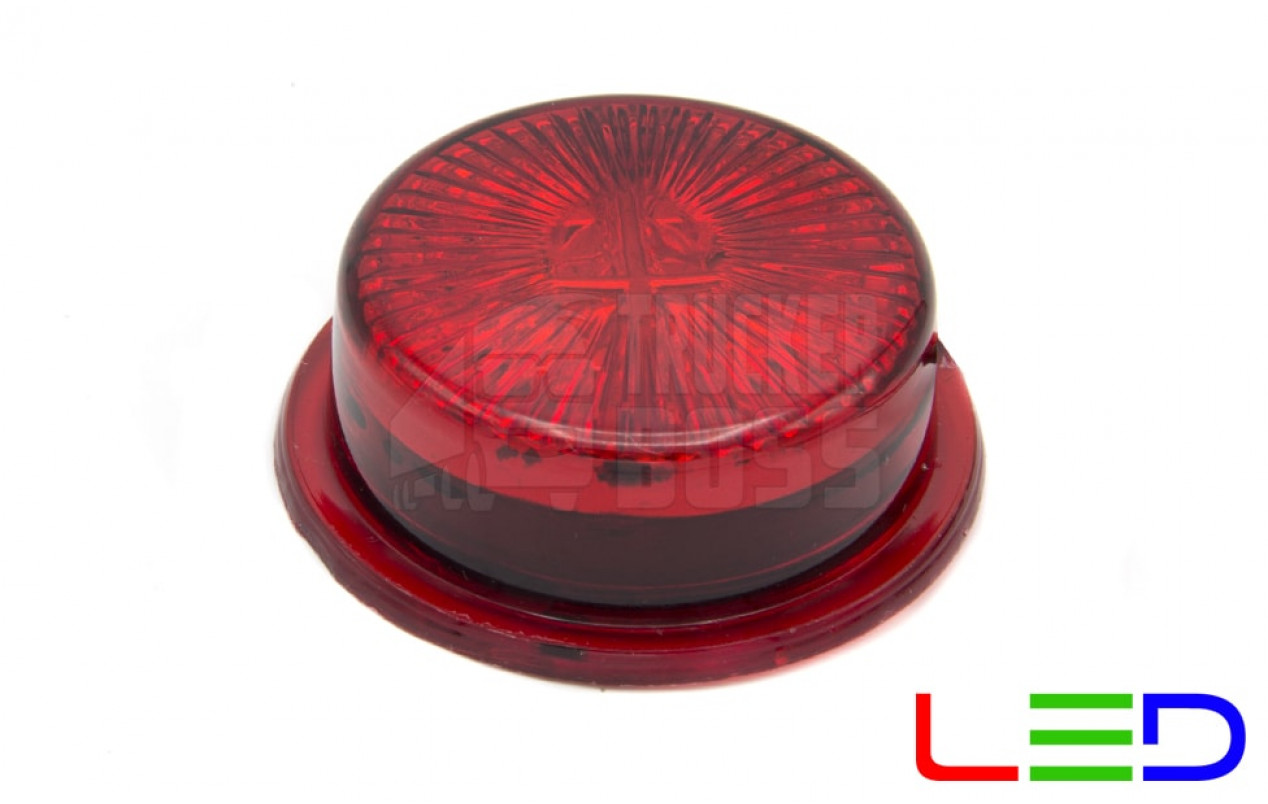 Вставка в габарит причепа червона LED 12-24v FR