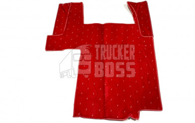Ворсовые коврики MAN TGX автомат 2 ящика Красные