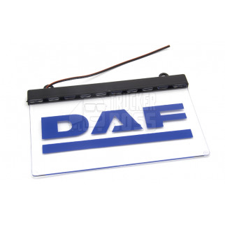 Светодиодная табличка DAF 200x120мм 24v