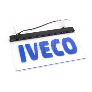 Светодиодная табличка IVECO 200x120мм 24v