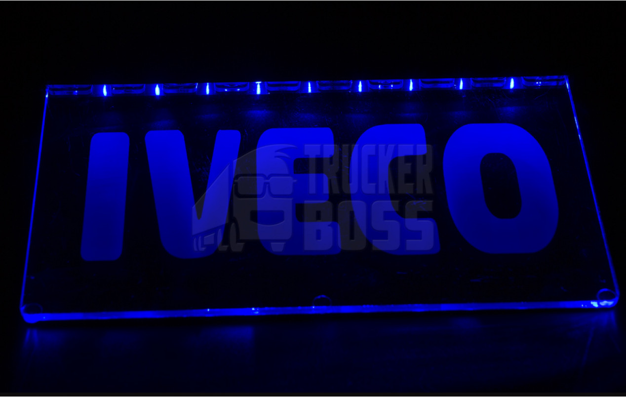 Світлодіодна табличка IVECO 200x120мм 24v
