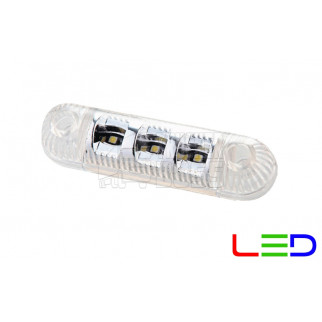 Габарит декоративный Белый 24v 3LED NOKTA