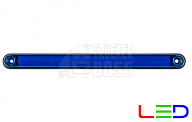 Габаритный фонарь Синий 24v 15LED NOKTA