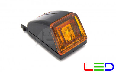 Габаритный фонарь в козырек VOLVO FH-FM Желтый 24v LED NOKTA