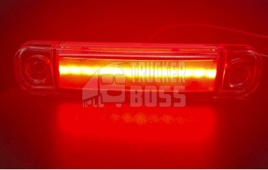 Габаритный фонарь Красный 24v LED