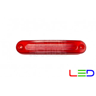 Габаритный фонарик Красный 24v 12LED NOKTA