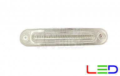 Габаритный фонарик Белый 24v 12LED NOKTA