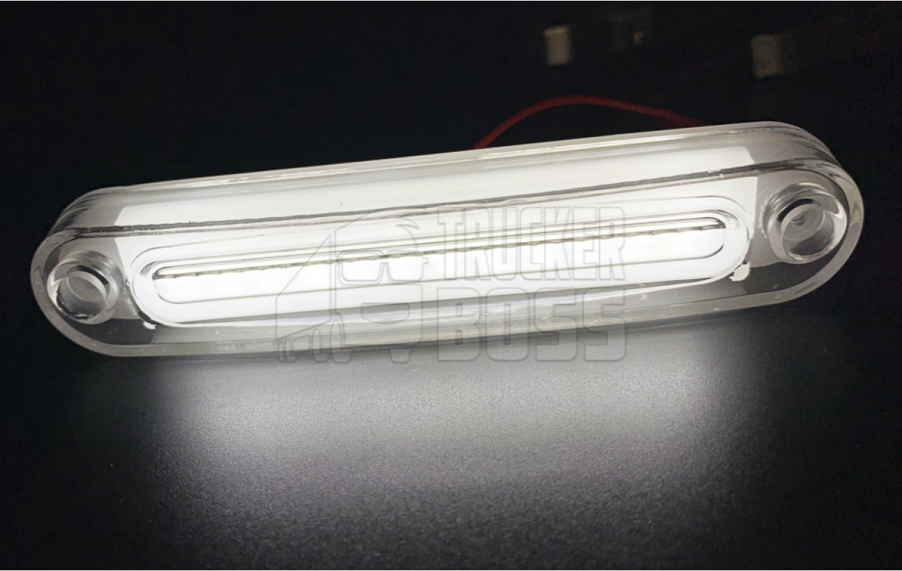 Габаритный фонарик Белый 24v 12LED NOKTA