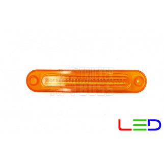 Габаритный фонарик Желтый 24v 12LED NOKTA