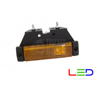 Габаритный фонарь KRONE e-mark Желтый 24v LED MARS