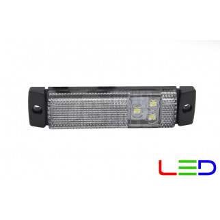 Габаритный фонарь белый на прицеп E 24v LED MARS