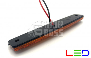 Габаритный фонарь Желтый 12-24v 6LED TH