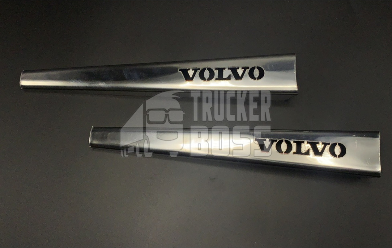Накладки на двірники VOLVO FH12-13 з нержавіючої сталі