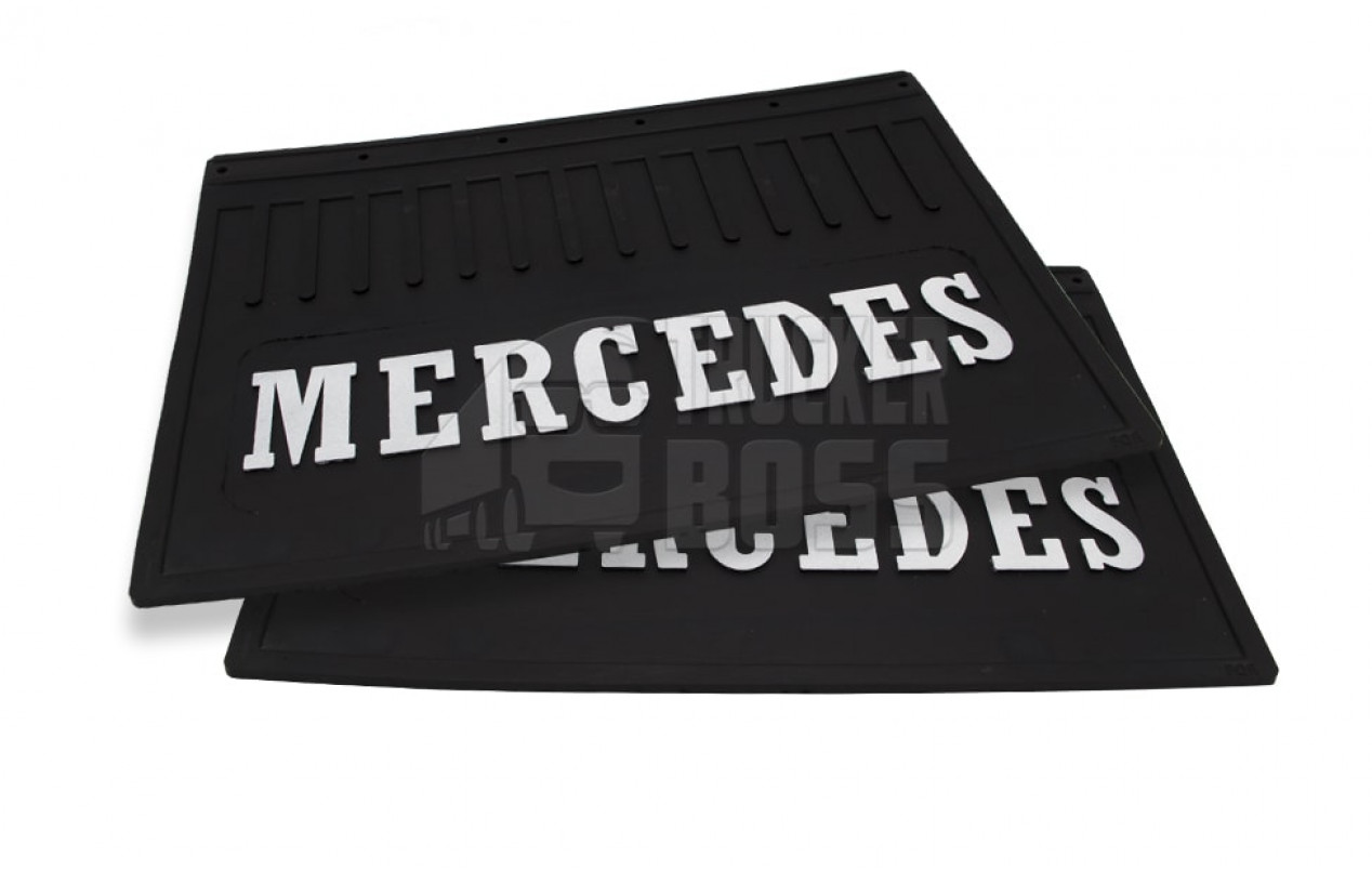 Брызговик MERCEDES с объемным рисунком 500*350