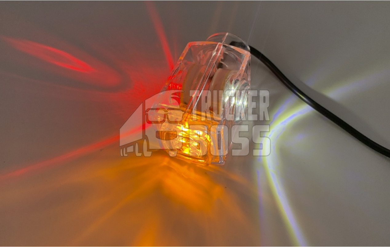Вставка габарита LED трехцветная 12-24v