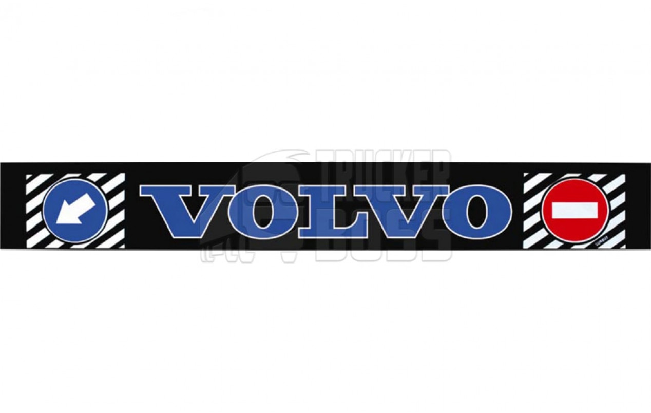 Брызговик на бампер "VOLVO" синий 2400*350мм